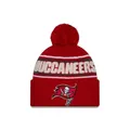 Produktbild: New Era Tampa Bay Buccaneers NFL 2024 Sideline Sport Knit Rot Bommelmütze - One-Size