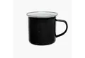 Produktbild: BasicNature Tasse Origin Outdoors Emaille-Tasse 360 ml mit Edelstahlrand – Camping