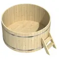 Produktbild: Badefass Bergen Aus Holz , Mit Montagematerial - Finntherm