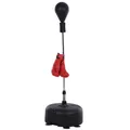 Produktbild: HOMCOM Punchingball-Set, schwarz/rot, BxHxL: 136 x 154 x 48 cm