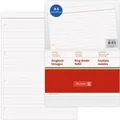 Produktbild: Brunnen Ringbucheinlagen 1066941, A4, 70g/m², 100 Blatt, 4-fach gelocht, liniert