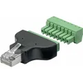 Produktbild: Goobay Terminal Block 8-pin > RJ45-Stecker (8P8C) (76736)