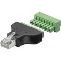 Produktbild: Goobay - Terminal Block 76736, 8-pin auf RJ45-Stecker (8P8C)