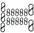 Produktbild: 15 Stück S KarabinerS karabiner kleinDREI Größen-32mm/40mm/50mmMini karabiner...