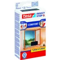 Produktbild: tesa Insektenschutz COMFORT für Fenster, mit Klettband, selbstklebend, ohne Bohren (100 x 100 cm) (55667-00020-00)