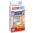 Produktbild: tesa Insektenschutz-Fensterrahmen 1 Fliegengitter COMFORT Fenster weiß 1x1m, (1-St)