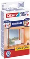 Produktbild: tesa Fliegengitter Insect Stop COMFORT weiß 1,0 x 1,0 m