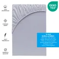 Produktbild: Topper Spannbettlaken 100% Baumwolle Spannbetttuch verschiedene Größen & Farben