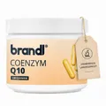 Produktbild: Brandl Nutrition Coenzym Q10 Kapseln hochdosiert – Q10 Ubiquinon 200mg pro Kapsel Kapseln, Vegan & abgefüllt in Deutschland – gute Kapselgröße – laborgeprüft
