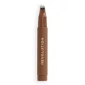 Produktbild: Revolution Instant Brow Hair Pen, Warmes Braun | Präzisionsapplikator für Naturgetreue Härchenzeichnung, Langanhaltend, Vegan & Tierversuchsfrei, 2ml