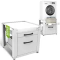 Produktbild: Waschmaschinen Untergestell mit Schublade und Ablage, 62x62x57,5 cm, RELLES