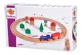 Produktbild: Eichhorn Bahn – Holzeisenbahn Kreis – 135cm große Strecke