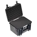 Produktbild: B&W Outdoor Case Type 2000 schwarz mit Schaumstoff Inlay