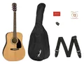 Produktbild: Fender FA-115 Dreadnought Pack Gitarre Starter Set Natur Gurt Plektren Saiten