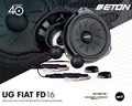 Produktbild: ETON UG FIAT FD16 16,5 cm 2-Wege Lautsprecher Set kompatibel mit Fiat Ducato III