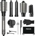 Produktbild: in-1 Airstyler, Ionen Föhn, Warmluftbürste, Lockenstab, Glätteisen, 110000 U/...