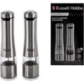 Produktbild: Russell Hobbs - Classics - Elektrische Pfeffer- und Salzmühlen (Keramikmahlwerk, Edelstahl, Silbergrau) -nr. 23460-56