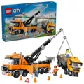 Produktbild: LEGO City Schwerlast-Abschleppwagen mit Kran, Bausatz, 8 Jahr(e), Kunststoff, 793 Stück(e), 1,22 kg