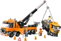 Produktbild: LEGO® City 60467 Schwerlast-Abschleppwagen mit Kran Spielbausteine, (Set, 793 St., Set)