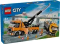 Produktbild: LEGO® City 60467 Schwerlast-Abschleppwagen mit Kran Konstruktionsspielsteine