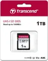 Produktbild: Transcend SDXC Karte 1TB Speicherkarte 300S UHS-I U3 4K V30 Class 10