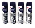 Produktbild: ✅NIVEA MEN Black & White Deo Spray Anti-Transpirant 72h starker Schutz 4x 150ml✅
