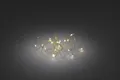 Produktbild: Konstsmide - Micro LED Lichterkette, 6h Timer, 40 warm weiße Dioden, batteriebetrieben, Innen, messingfarbener Draht; 1461-180