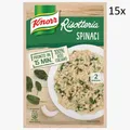 Produktbild: 15x Knorr Risotto Spinaci Reis mit Spinat 175g 100% italienisch Fertiggerichte