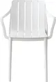 Produktbild: LC Garden »Vina« Gartenstuhl Stapelstuhl Bistrostuhl Kunststoff stapelbar, Farbe:Weiß, Menge:2
