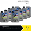 Produktbild: Liqui Moly Motorbike 2T Basic Scooter JASO Motorrad Motoröl 8x1 Liter = 8 Liter