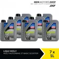Produktbild: Liqui Moly Motorbike 2T Basic Scooter JASO Motorrad Motoröl 7x1 Liter = 7 Liter