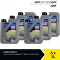 Produktbild: Liqui Moly Motorbike 2T Basic Scooter JASO Motorrad Motoröl 6x1 Liter = 6 Liter