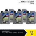 Produktbild: Liqui Moly Motorbike 2T Basic Scooter JASO Motorrad Motoröl 5x1 Liter = 5 Liter
