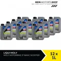 Produktbild: Liqui Moly Motorbike 2T Basic Scooter JASO Motorrad Motoröl 12x1 Liter= 12 Liter