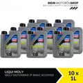 Produktbild: Liqui Moly Motorbike 2T Basic Scooter JASO Motorrad Motoröl 10x1 Liter= 10 Liter