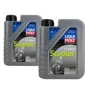 Produktbild: Motoröl 2T Liqui Moly Motorbike Basic Scooter 2x1 Liter