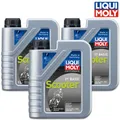 Produktbild: 3x Liqui Moly 1619 Motorbike 2T Basic Scooter Motoröl Roller mineralisch 1L