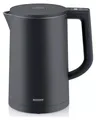 Produktbild: Severin WK 3483, 1,7 l, 2200 W, Schwarz, Kunststoff, Edelstahl, Regelbare Temperatur, Wasserstandsanzeige