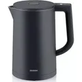 Produktbild: 1,7 L 2200 W Schwarzer Kabelloser Wasserkocher - Severin - Wk3483