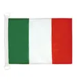 Produktbild: AZ FLAG Bootflagge Italien - 45x30 cm - Italienische Bootsfahne 30 x 45 cm Marine Flaggen - Flaggen