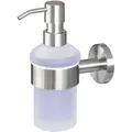 Produktbild: bremermann Seifenspender, Edelstahl, Metall, 7x18x11 cm, Badaccessoires, Waschplatzzubehör, Seifenspender