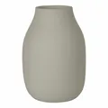 Produktbild: Blomus Vase Colora L, Dekovase, Blumenvase, Keramik, Mourning Dove, 20 cm, 66209
