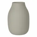 Produktbild: Blomus Vase Colora L, Dekovase, Blumenvase, Keramik, Mourning Dove, 20 cm, 66209