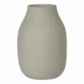 Produktbild: Blomus Vase Colora L, Dekovase, Blumenvase, Keramik, Mourning Dove, 20 cm, 66209