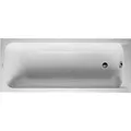 Produktbild: Duravit Badewanne D-Code 170 cm x 70 cm Einbauversion Ablauf Fußbereich Weiß