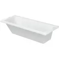 Produktbild: Duravit Rechteck-Badewanne D-Code 170x70x42cm, Abl im Fußber., 1 RS, weiß