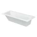 Produktbild: Duravit Rechteck-Badewanne D-Code 170x70x42cm, Abl im Fußber., 1 RS, weiß