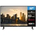 Produktbild: Smart Tech 32HH01K LED-Fernseher (80 cm/32 Zoll, HD-ready, Whale TV, Whale Smart TV, HDR, Bluetooth, Triple-Tuner) schwarz