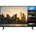 Produktbild: Smart Tech 32HH01K Fernseher 32 Zoll Whale Smart TV - HDR TV mit HD Auflösung, Bluetooth (2026)
