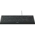 Produktbild: Logitech K280E Pro f/ Business, Volle Größe (100%), Kabelgebunden, USB, QWERTY, Schwarz - Schwarz